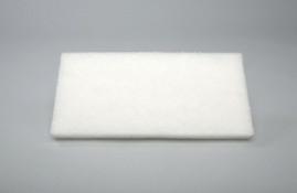 Пад абразивный FBK (250х120мм, мягкий, белый)