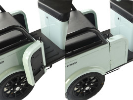 Трицикл электрический Wanshida LC-F150 60V 1000Вт (красный)