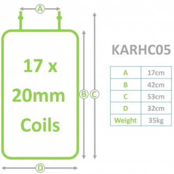 Змеевик (277х530мм, для HDS 1195,1295,1210,1250) R+M