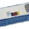 Моп с карманами TTS Microsafe (40х13см, микроволокно, голубой)