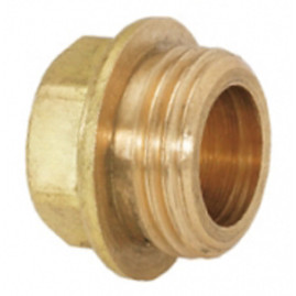 Заглушка 1/4"ш (350бар, латунь) Tecomec