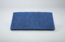 Пад абразивный FBK (250х120мм, жесткий, синий)