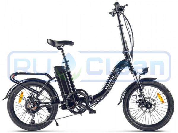 Электровелосипед VOLTECO FLEX (черный)