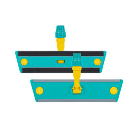 Рамка для мопов TTS Velcro (60х9,5см, с блокировкой, зеленый/серый)