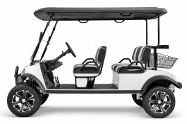 Гольф-кар Rutrike Forester 4F (48V, 3900Вт, белый)