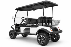 Гольф-кар Rutrike Forester 4F (48V, 3900Вт, белый)