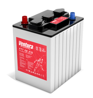 Тяговый аккумулятор Ventura FTT 06 210 (6В, 210Ач, WET)