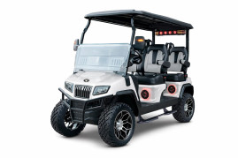 Гольф-кар Rutrike Maverick 4 Plus (48V, 3900Вт, белый)