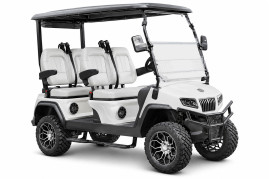 Гольф-кар Rutrike Maverick 4 Plus (48V, 3900Вт, белый)