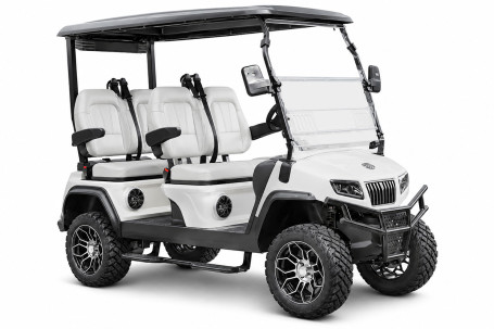 Гольф-кар Rutrike Maverick 4 Plus (48V, 3900Вт, белый) (026624-3284)