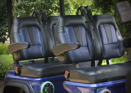 Гольф-кар Rutrike Maverick 4 Plus (48V, 3900Вт, белый)