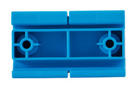 Гигиеничное настенное крепление Vikan (83мм, двойной крюк, синий)