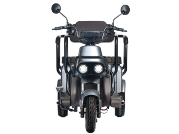 Трицикл электрический Wanshida U1-X 60V 800Вт (молочно-белый)