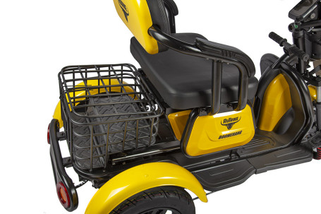 Трицикл электрический Rutrike Бумеранг (желтый)