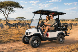 Гольф-кар Rutrike Ranger 2+2 Plus (48V, 3900Вт, белый)