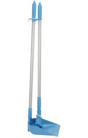 Комплект Vikan щетка с совком (330мм, синий)