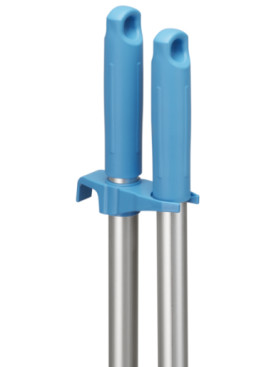 Комплект Vikan щетка с совком (330мм, синий)