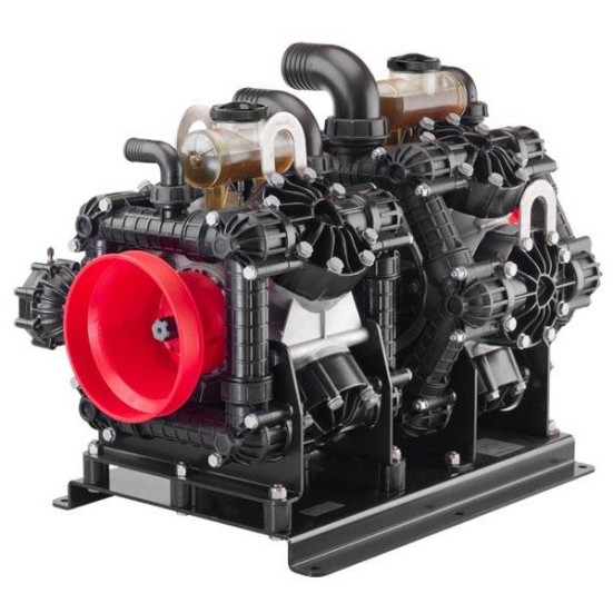 Мембранный насос AR 740 BP BIG TWIN C/C (BlueFlex, 20 бар, 720 л/мин, ВОМ 1&quot;⅜)