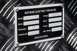Гольф-кар Rutrike Rutrike Turfman 700 (48V, 3900Вт, белый)