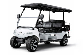 Гольф-кар Rutrike Carrier 6 (48V, 3900Вт, белый)