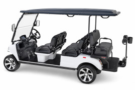 Гольф-кар Rutrike Carrier 6 (48V, 3900Вт, белый)