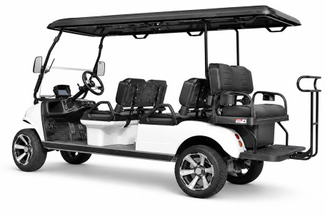 Гольф-кар Rutrike Carrier 6 (48V, 3900Вт, белый) (026620-3280)