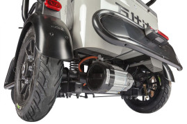 Трицикл электрический Wanshida LC300 60V 1000Вт (зеленый)