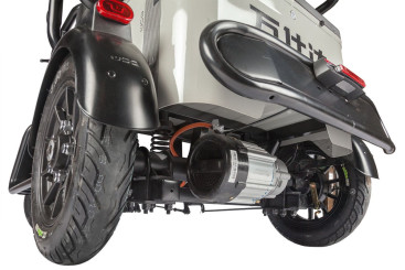 Трицикл электрический Wanshida LC300 60V 1000Вт (зеленый)