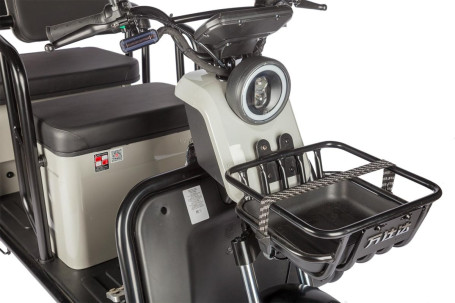 Трицикл электрический Wanshida LC300 60V 1000Вт (зеленый)