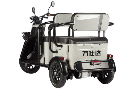 Трицикл электрический Wanshida LC300 60V 1000Вт (зеленый)