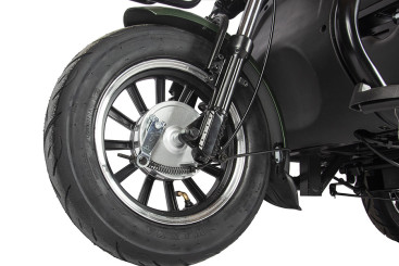 Трицикл электрический Rutrike Бумеранг (серый)