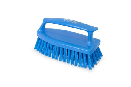Щетка IGEAX ручная (155мм, жесткий ворс, синий)