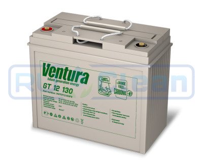 Тяговый аккумулятор Ventura GT 12 130 (12В, 132Ач, AGM)