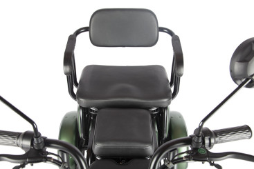 Трицикл электрический Rutrike Бумеранг (зеленый)