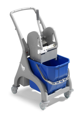 Тележка одноведерная TTS NICK (25л, отжим TEC, серый)