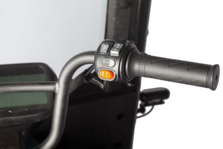 Трицикл электрический Wanshida NIPLA 500 (60V, 1000W, черно-серый) (0000296-3085)