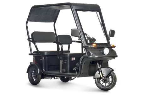 Трицикл электрический Wanshida NIPLA 570 60V 1000Вт (красный)