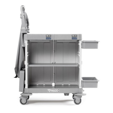 Тележка для отелей TTS MAGIC HOTEL 845B (4 полки, серый)