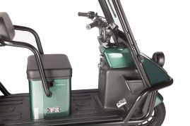 Трицикл электрический Wanshida NIPLA 500 (60V, 1000W, черно-красный)