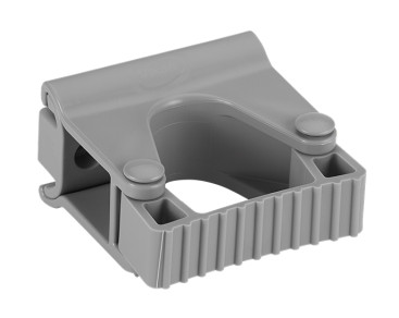 Гигиеничное настенное крепление Vikan (83мм, зажим, серый)