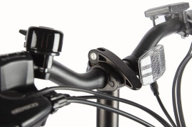 Электровелосипед VOLTECO CYBER (черно-оранжевый)