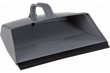 Совок TTS (31см, с ручкой, серый)