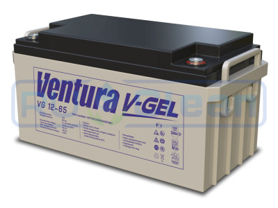 Тяговый аккумулятор Ventura VG 12-65 (12В, 65Ач, GEL)