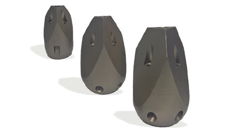 Форсунка каналопромывочная SNT (80, 300бар, 1&quot;г, 6-M8х10, 4-M8х10) Tecomec