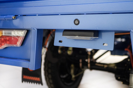 Трицикл электрический Rutrike КАРГО Кабина Дуал обогрев 1500 (темно-синий)