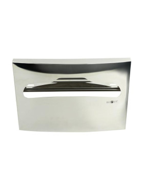 Диспенсер для туалетных накладок Nofer (сталь, глянец)