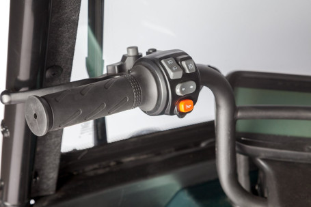 Трицикл электрический Wanshida NIPLA 500 60V 1000Вт (черно-зеленый)