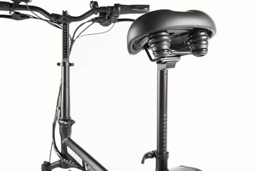 Электровелосипед VOLTECO CYBER (серо-черный)