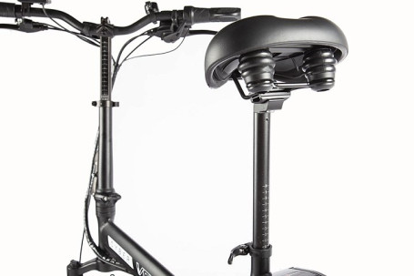 Электровелосипед VOLTECO CYBER (серо-черный)