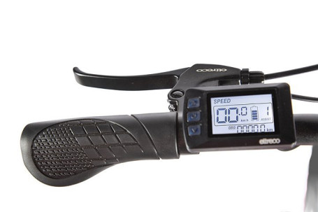 Электровелосипед VOLTECO CYBER (серо-черный)